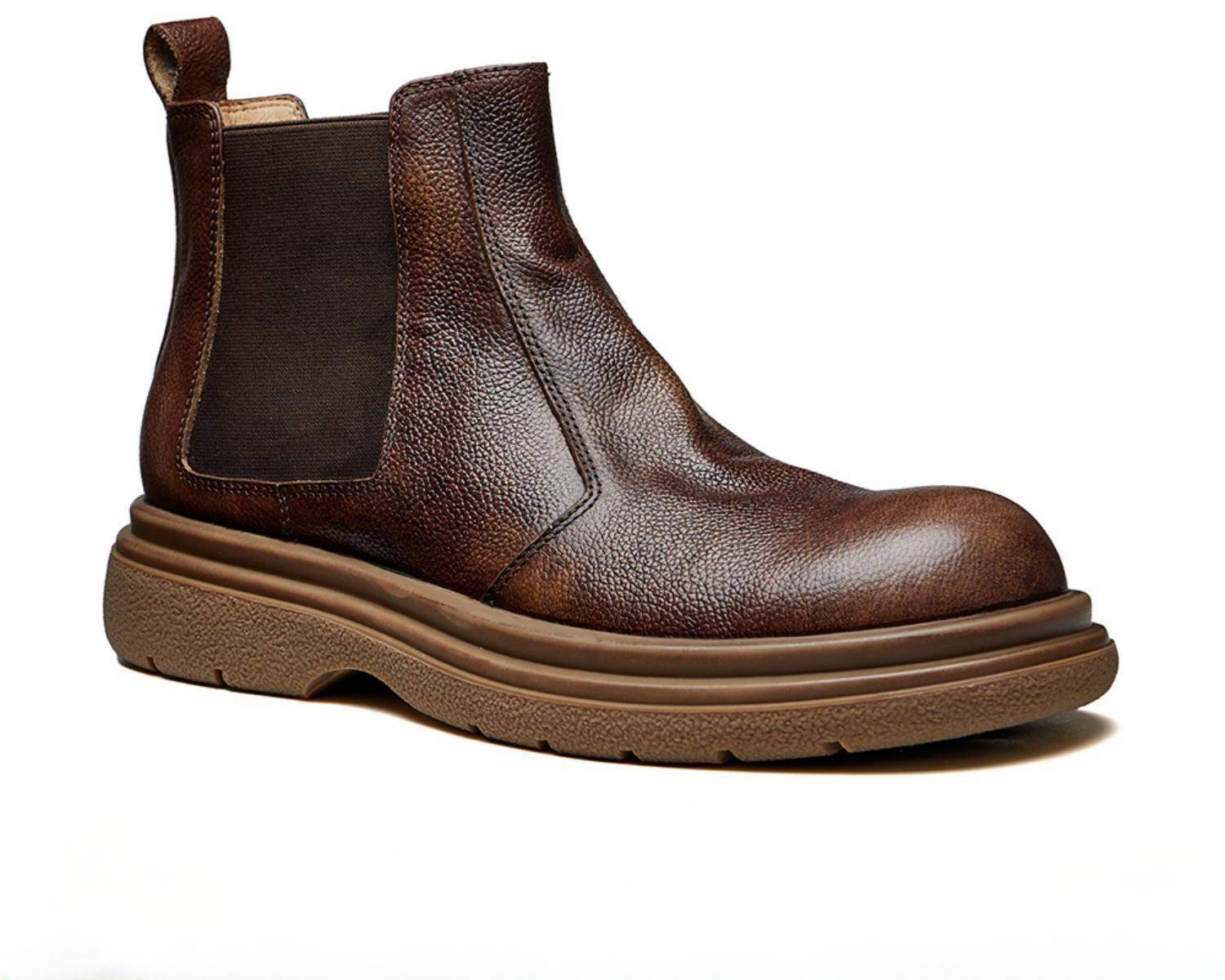 Men's vintage high quality cowhide rubbed Chelsea Men's vintage high quality cowhide rubbed Chelsea