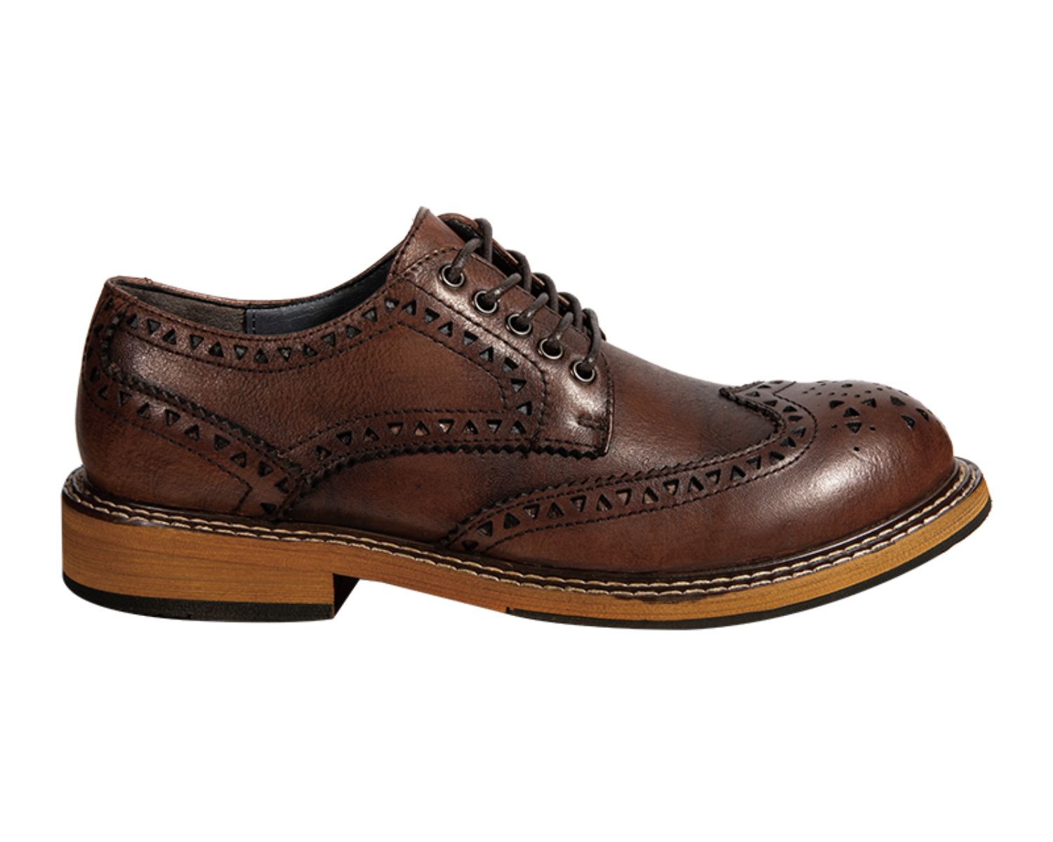 Men's Goodyear Leather Welt Brogue Shoes