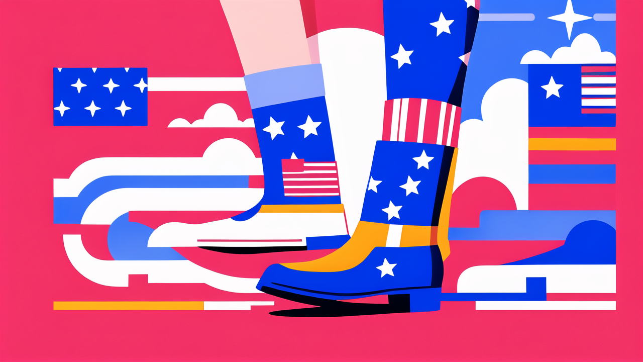 Revamp Your Old Boots with Patriotic Flair in the USA