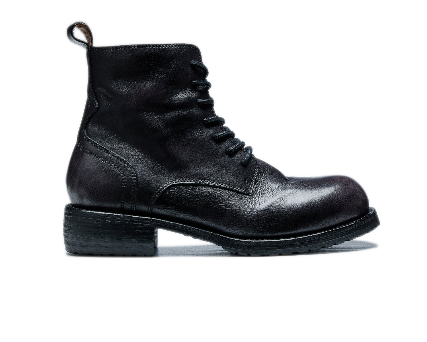 Men's Goodyear welt horsehide full-grain leather washed marten boots16