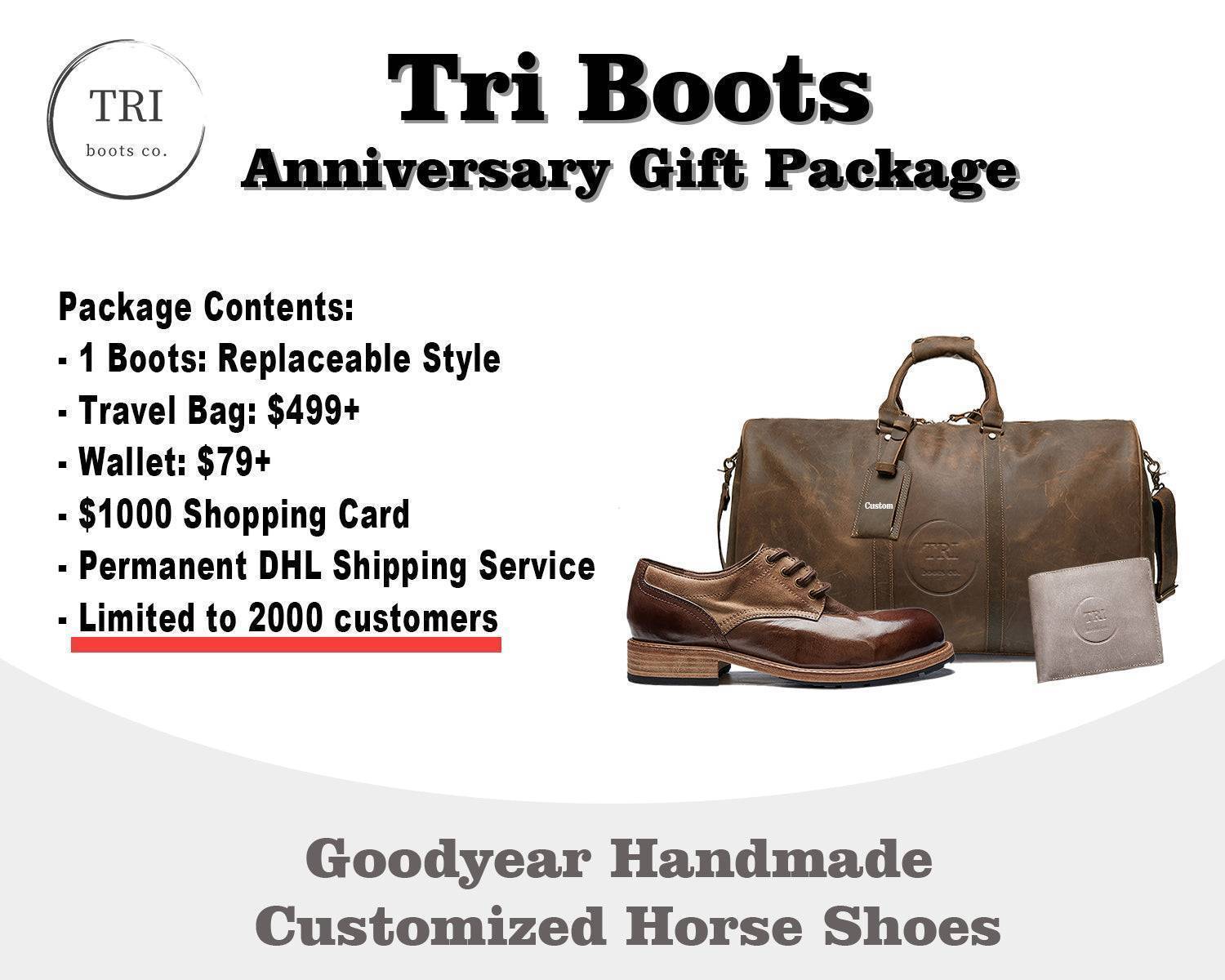 Triboots Anniversary Limited Edition Gift Package Event