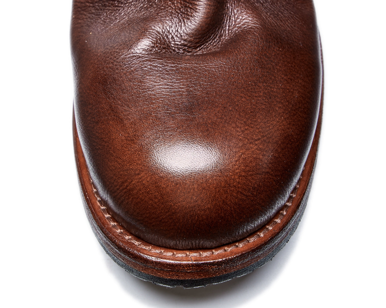 Men's Goodyear welt horsehide full-grain leather washed marten boots6