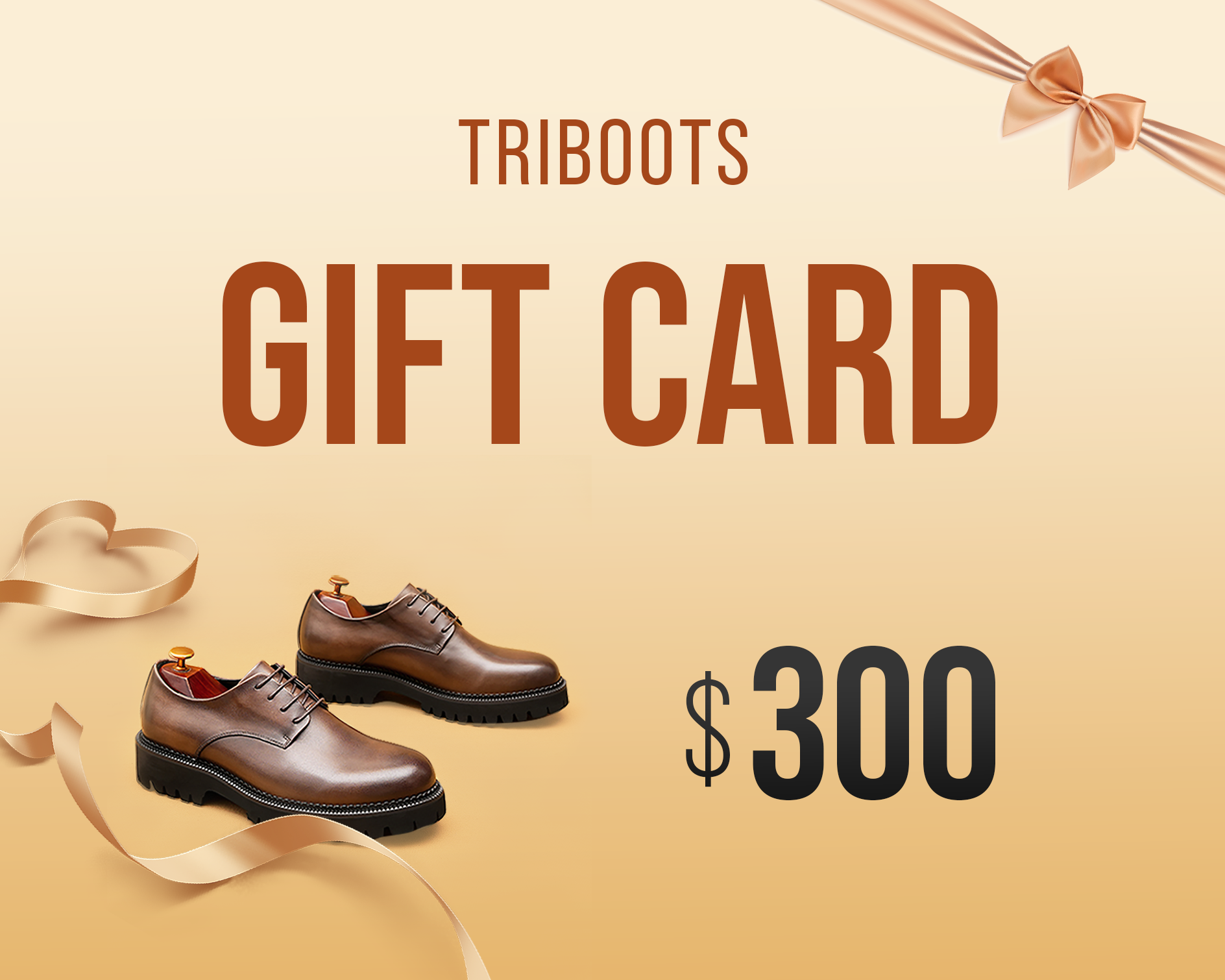 Assorted boots including fashion, vintage, and leather boots with Triboots Gift Card0
